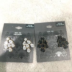 Target nickel free earrings - set of 2